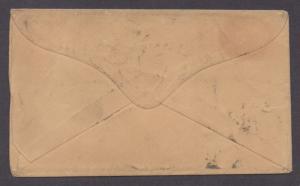 **US Local Cover SC# 15L18 + SC# 26 Bloods Penny Post Tied, 1859 CV $350.00