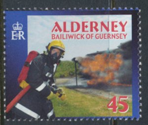 Alderney  SG A246  SC# 243 Fire Services Mint Never Hinged see scan 