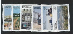 Turkish Republic of Northern Cyprus  MNH sc  252-257