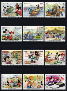 GRENADA 1997 - Disney characters / complete set MNH