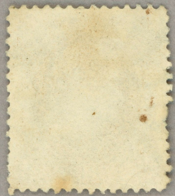 US Scott#161 XF Jumbo margins 1873 10c Jefferson, face-free cancel