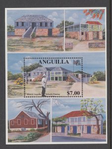 Anguilla 1033 Architecture Souvenir Sheet MNH VF