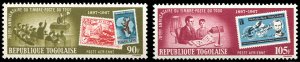 Togo C82-C83, MNH, 70th Anniversary of Togo Stamps