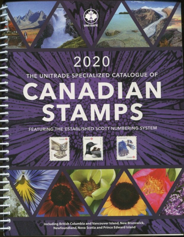 2020 The Unitrade Specialized Catalogue of Canadian Canada Stamps 760 pages