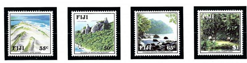 Fiji 637-40 MNH 1991 Scenic Views