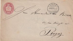 Early Switzerland Cover    Chur to Ragaz  XF Condition