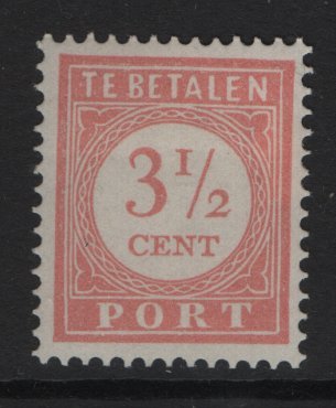 Netherlands Indies   #J27  MH  1939  Postage due  3 1/2c