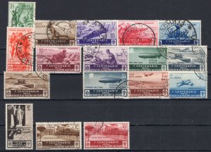 Italy: Lot Older Used Stamps ex 1934 Bravery Set