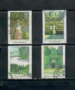 G.B 1983 COMMEMORATIVES  SET GARDENS USED h 191221