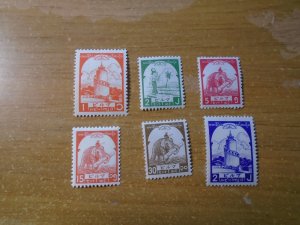 Bulgaria  #  2N41-42/ 2N44/ 46/48/ 50  MNH