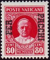 Vatican City SG#P 22 Mint - 1931 80c.  - Popes, Parcel Post