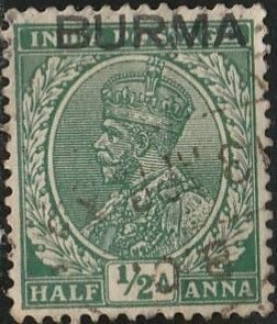 Burma #2 Used  From 1937