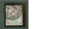 Great Britain #129 Used (SCV=$22.50)  