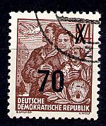 German Democratic Republic Scott # 223, used