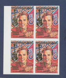 MALAGASY REPUBLIC - Scott 1135-1136 block - MNH S/S - ELVIS, gold guitar o/p