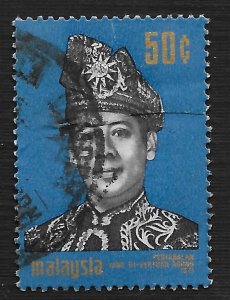 Malaysia #81 50c Sultan Abdul Halim ~ Used