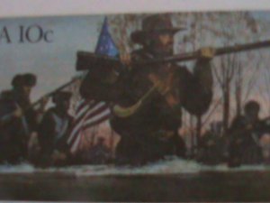 ​UNITED STATES -PC-1979, GEORGE ROGERS CLARK-VINCENNES-1779 MNH POST CARD-VF