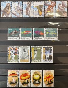 St. Vincent-Grenadines MNH Selection