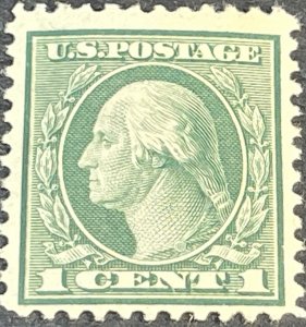 U.S.# 545-MINT/HINGED--SINGLE--GREEN--1921