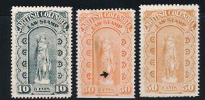 CANADA BRITISH COLUMBIA BCL9-11 USED 3RD SERIES, LAW