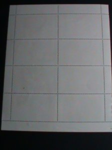 ​SCOTLAND-STAFFA STAMP-1974-WORLD RARE BIRDS CTO FULL-SHEET VERY FINE