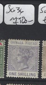 GRENADA  (PP0305B)  QV 1/-  SG 36   MOG