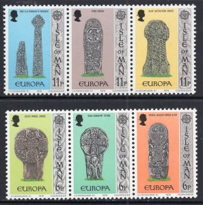 Isle of Man 131-136a Europa MNH VF