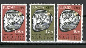 Cyprus 416-418 MNH