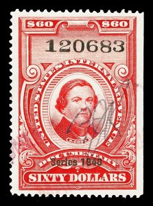 Scott R507 1948 $60.00 Dated Red Documentary Revenue Used VF Cat $75