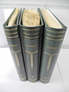 TURKEY, Fantastic Stamp Collection mounted in a 3 Volume Scott Specialty  album