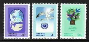 UN Vienna 167-169 MNH  VF