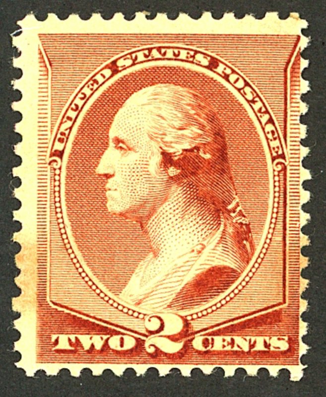 U.S. #210 MINT OG NH THIN