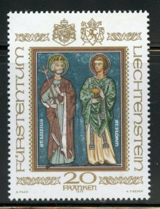 LICHTENSTEIN SCOTT# 674 MINT NEVER HINGED