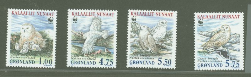 Greenland #344-347  Single (Complete Set) (Wildlife)