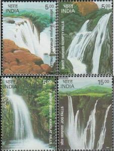 India  2003 waterfalls mnh 