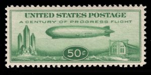 MOMEN: US STAMPS #C18 AIRMAIL MINT OG NH VF/XF CHOICE LOT #86722*