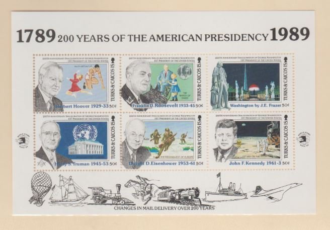 Turks & Caicos Scott #778 Stamps - Mint NH Souvenir Sheet