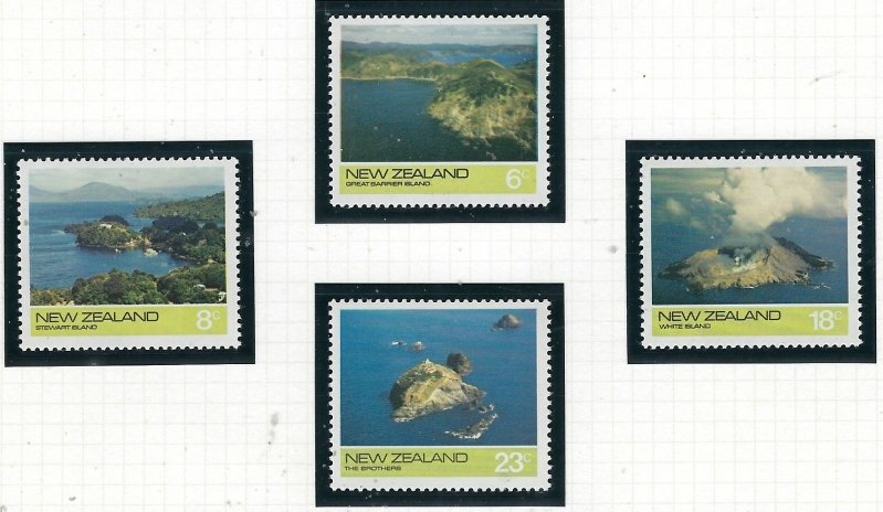 New Zealand 563-66 MNH 1974 Offshore Islands (fe9347)