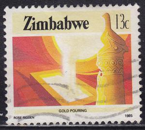 Zimbabwe 500 USED 1985 Agriculture & Industry