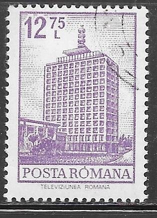 Romania 2369: 12.75l T.V. Building, Bucharest, CTO, F-VF
