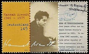 Scott #2396 Hannah Arendt MNH