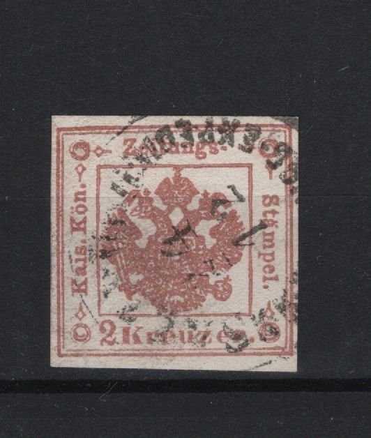 Austria #P3a used  tiny tear  Cat $240 - Lakeshore Philatelics