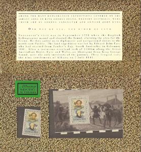 Australia 1226-1226a 1991 Explorers Post Office Pack