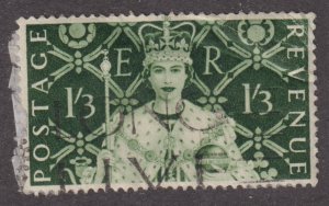 Great Britain 315 Queen Elizabeth II Coronation Issue 1953
