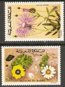 1973 Morocco Scott 305-306 Nature Protection MNH