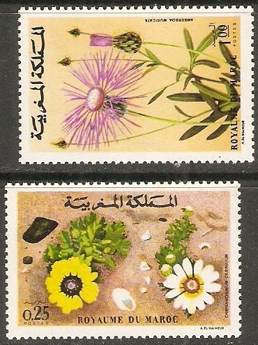 1973 Morocco Scott 305-306 Nature Protection MNH