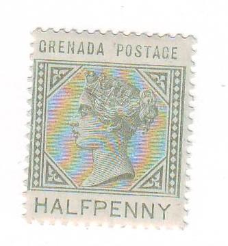 Grenada Sc 20 1883 1/2d Victoria stamp mint