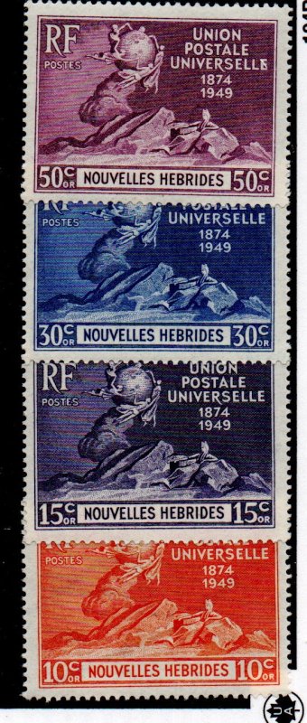 New Hebrides (Fr.) 79-82 Set Mint Hinged