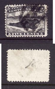 Newfoundland-Sc#26- id13371-10c black - used - Harp Seal -