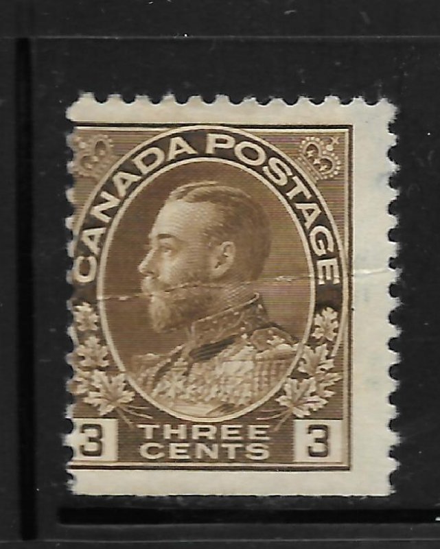 CANADA, 108, MINT HINGED, KING GEORGE V